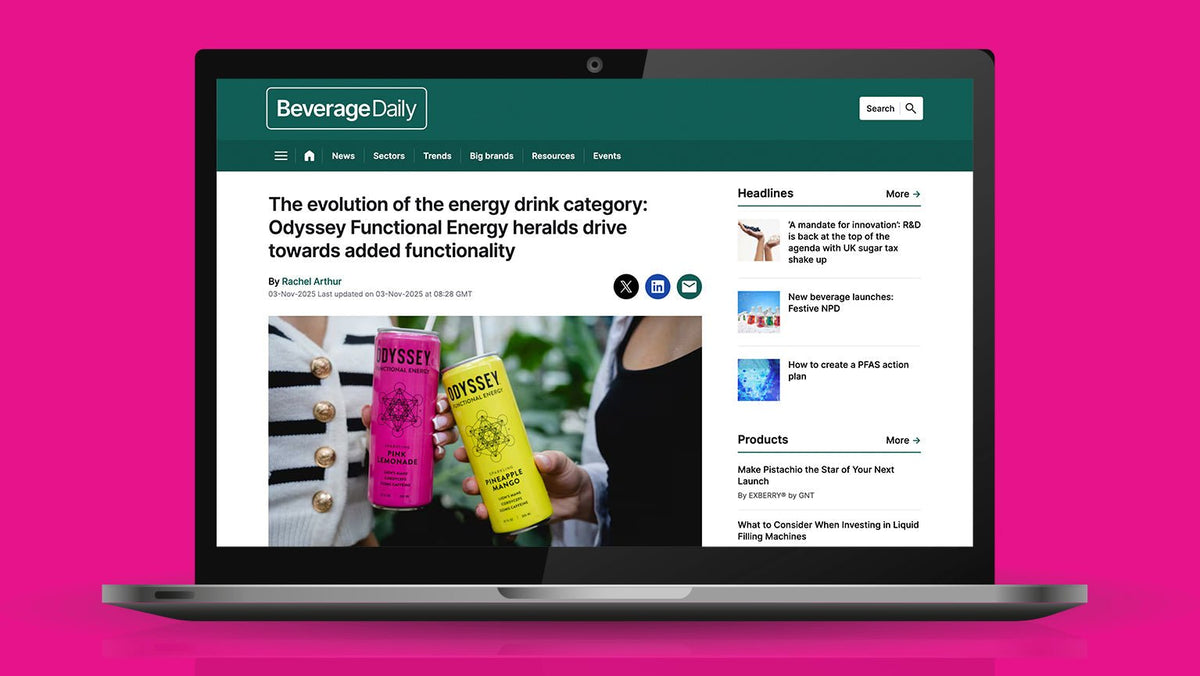 Beverage Daily - Odyssey Functional Energy