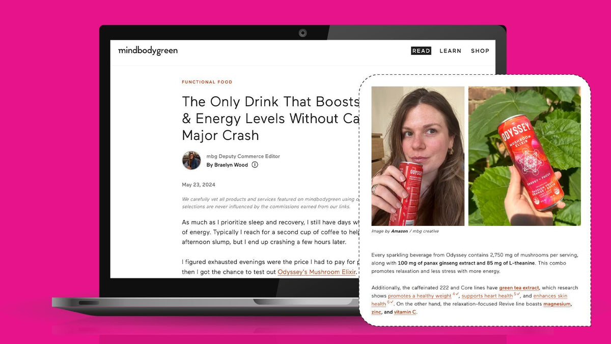 Mindbodygreen - Odyssey Functional Energy