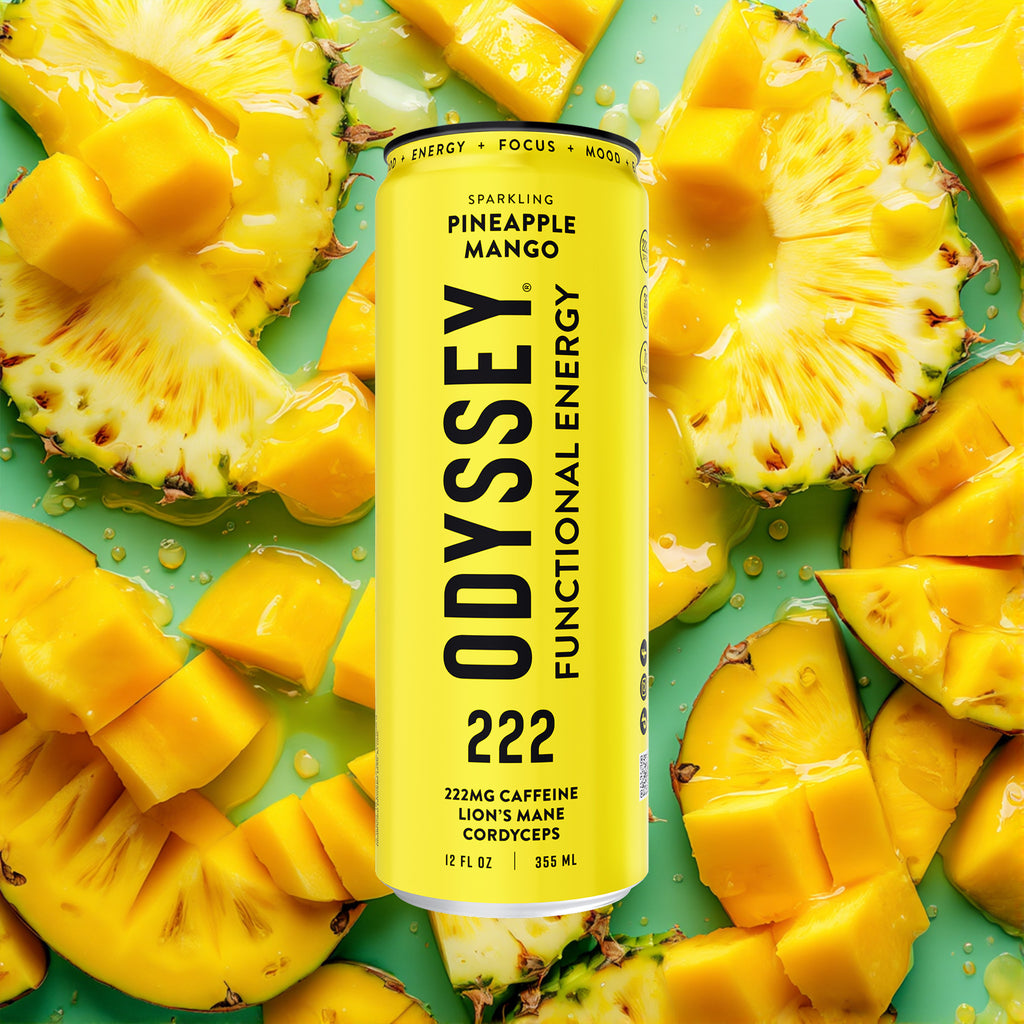 4 Flavor Variety Box Sparkling Energy Drinks - 222MG Caffeine - 12 Pack