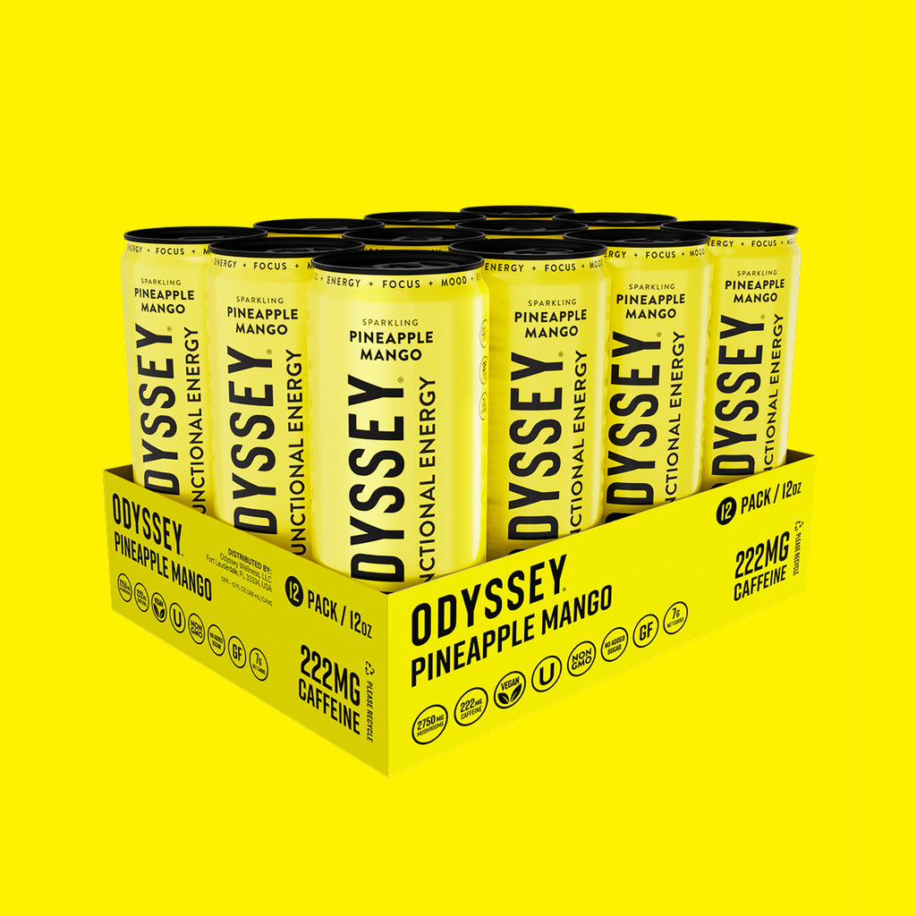 Pineapple Mango 222 Sparkling Energy Drink - 222mg Caffeine