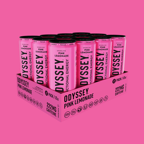 Pink Lemonade Sparkling Energy Drink - 222MG Caffeine