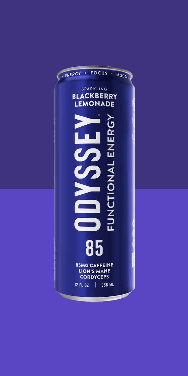 Blackberry Lemonade Sparkling Energy Drink - 85MG Caffeine