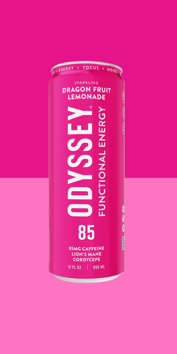 Dragon Fruit Lemonade Sparkling Energy Drink - 85MG Caffeine