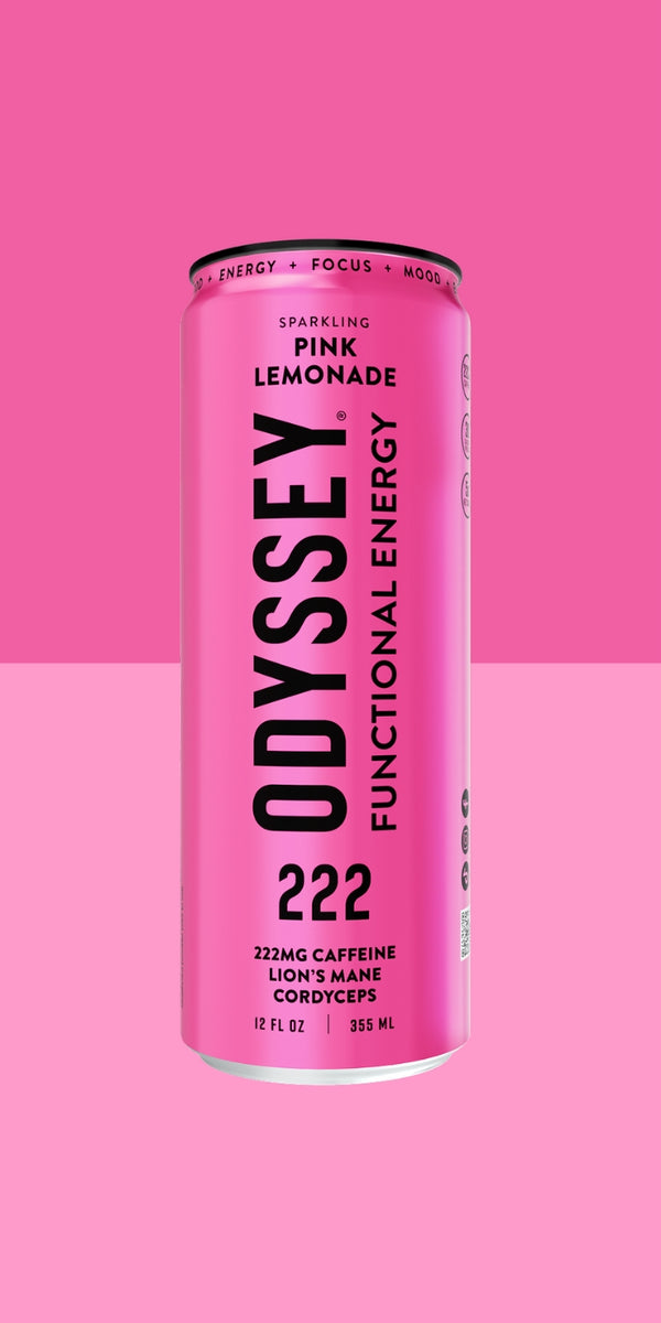 Pink Lemonade Sparkling Energy Drink - 222MG Caffeine