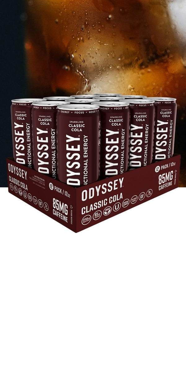 Classic Cola Sparkling Energy Drink - 85MG Caffeine